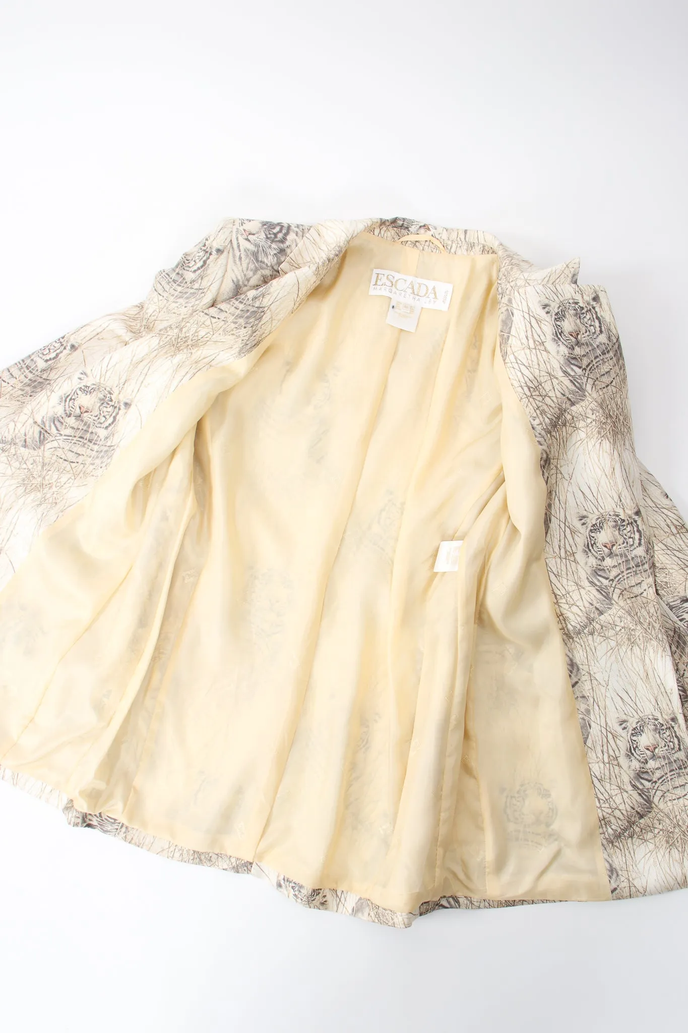 Silk Snow Tiger Jacket