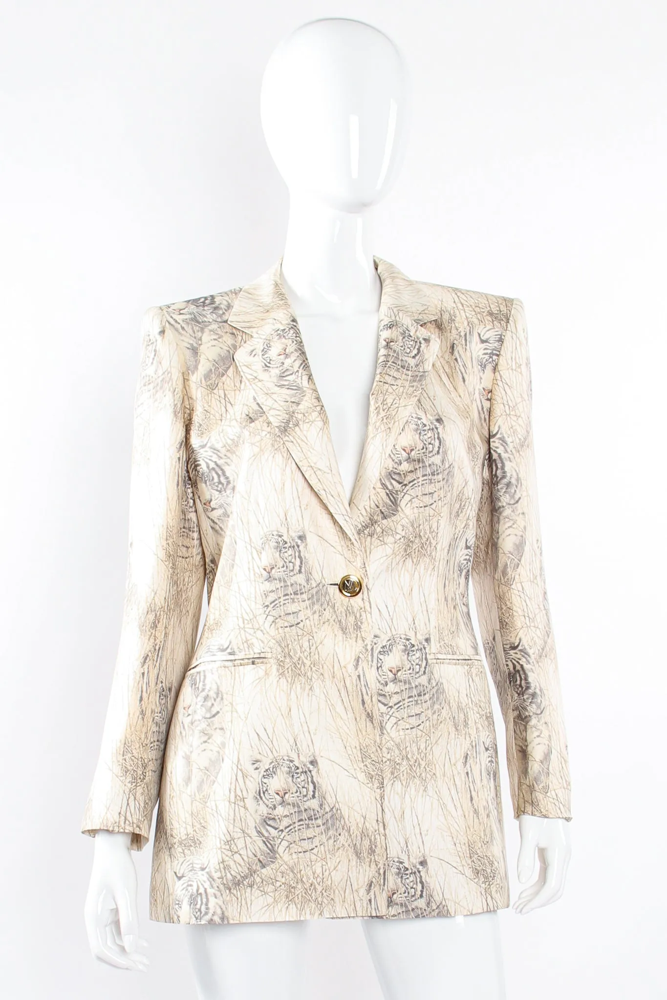 Silk Snow Tiger Jacket