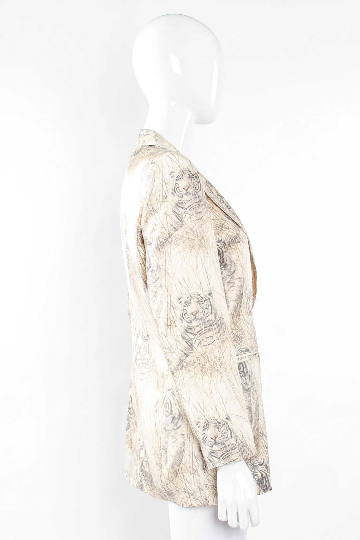 Silk Snow Tiger Jacket
