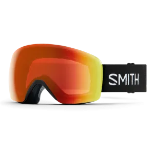 Smith Skyline Goggle- Black w/ ChromaPop Everyday Red Mirror Lens