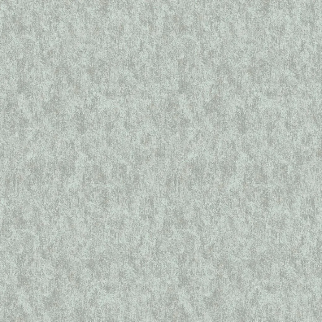 Spa & Silver Shimmering Patina Wallpaper (57 SqFt)