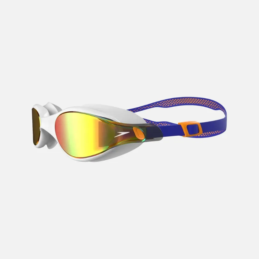 Speedo Vue Mirror Adult Goggles -White/Blue