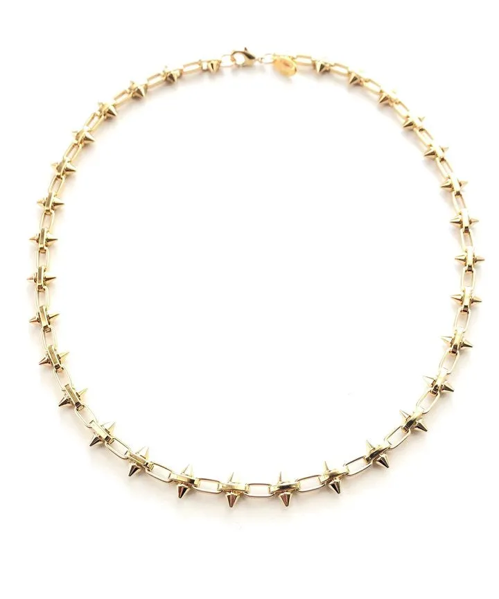 Spiky Chain Choker