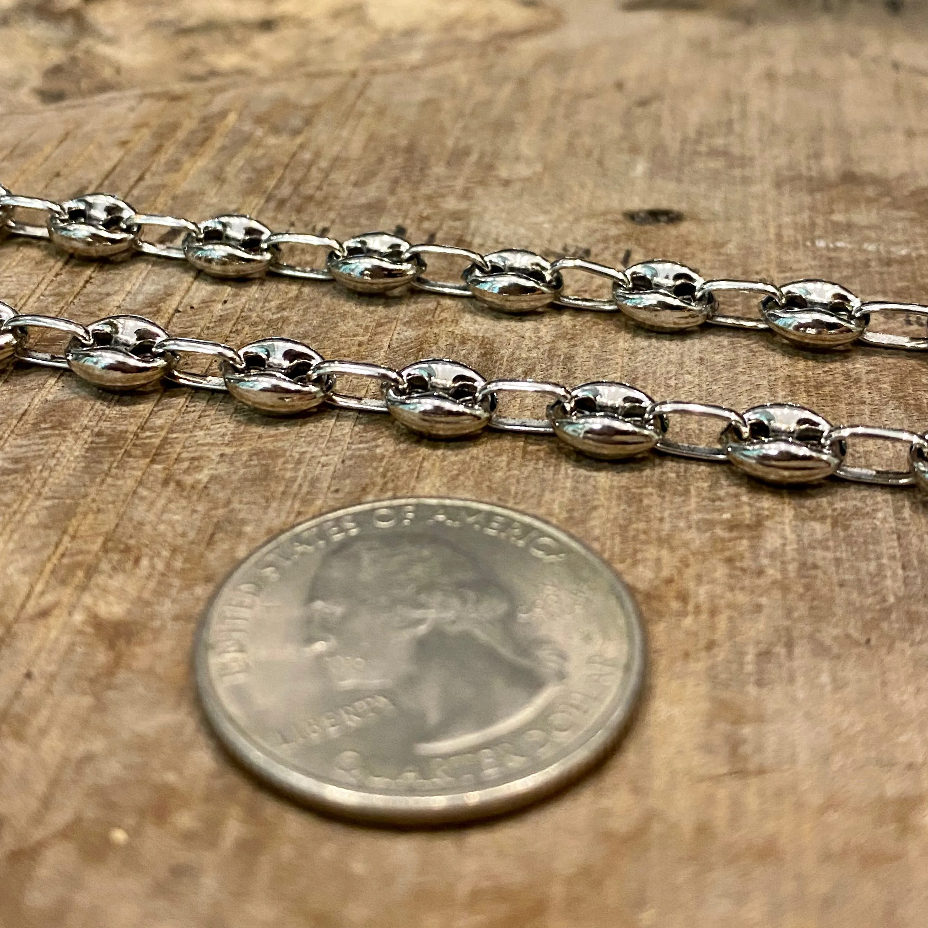 Sterling Silver - Mariner Chain - 6mm - 20"