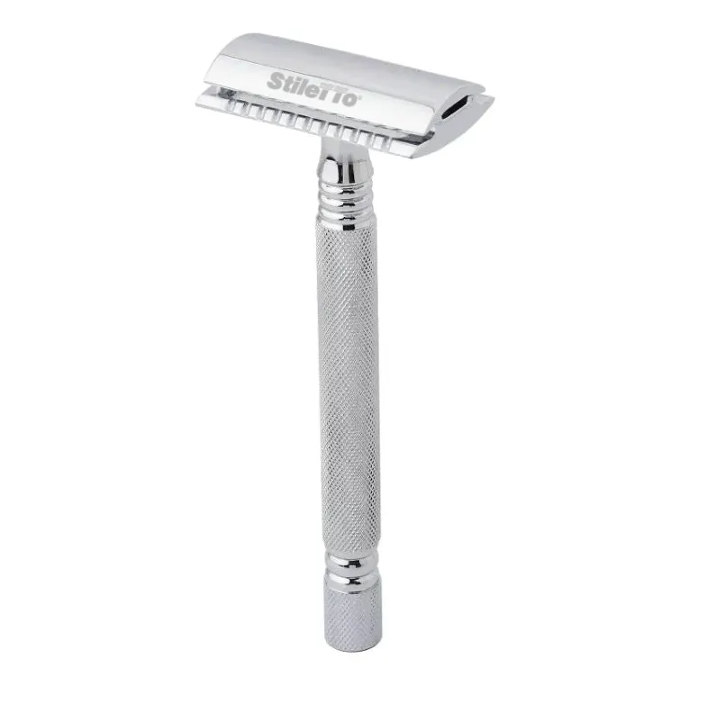 STILETTO ST01 MAQUINA DE AFEITAR DOBLE HOJA DE 3 PIEZAS