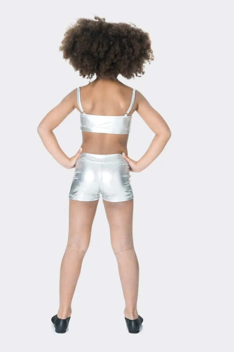 Studio 7 Metallic Hot Shorts | Child