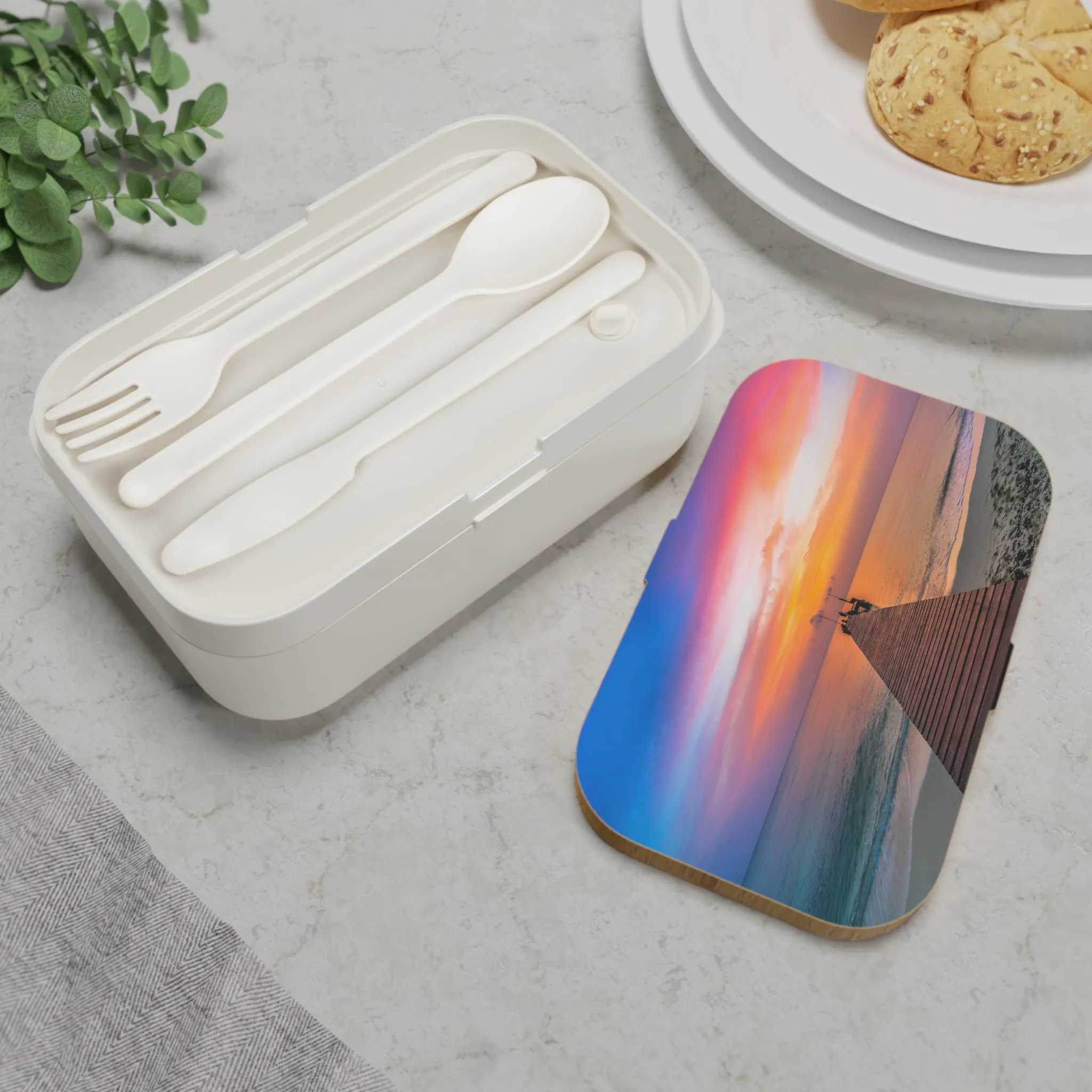 Sunset Serenity Bento Box: Ocean Views for Every Meal