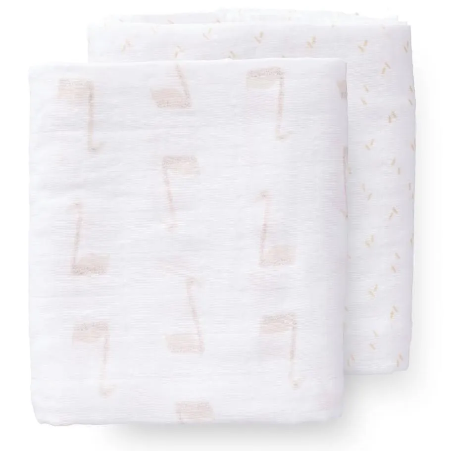 Swan Muslin Set - 2 pack