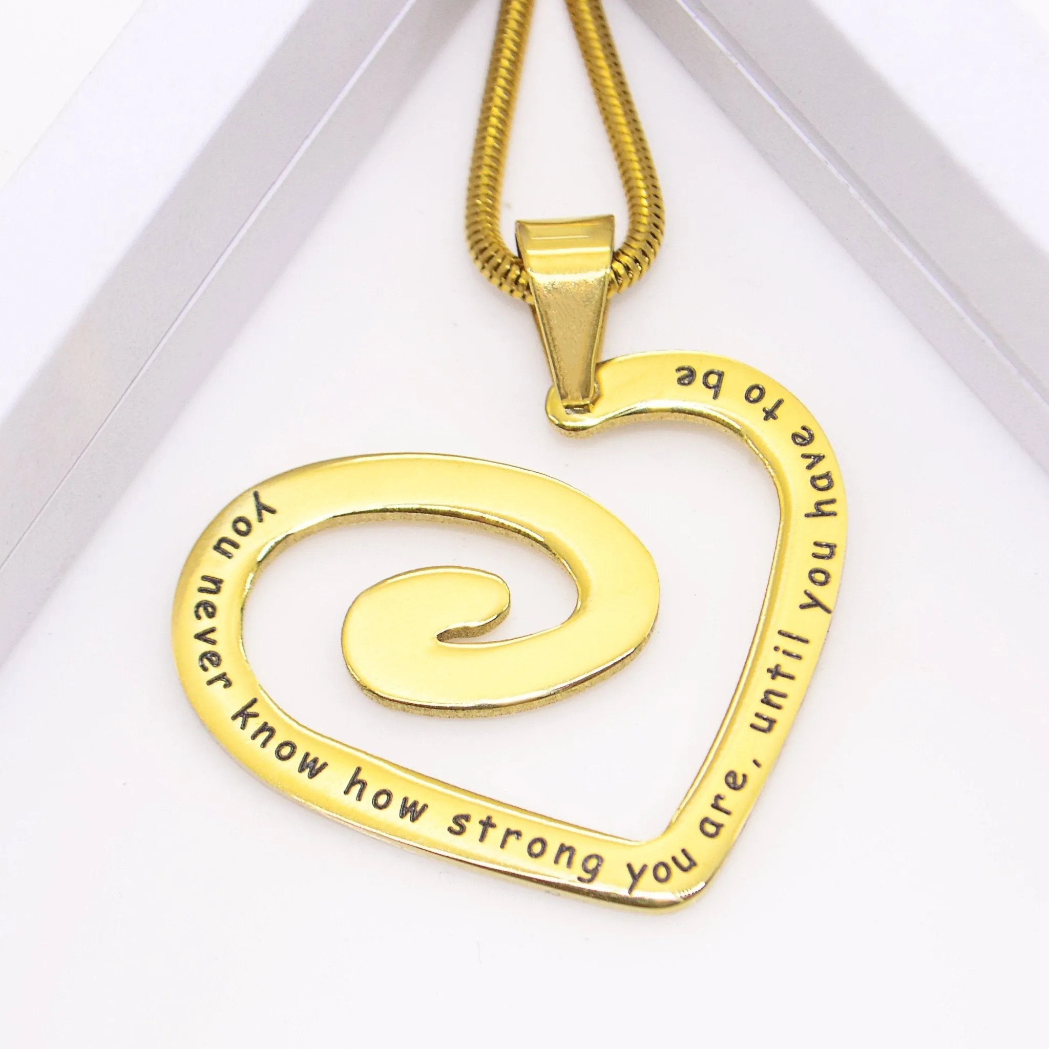 Swirls of My Heart Necklace