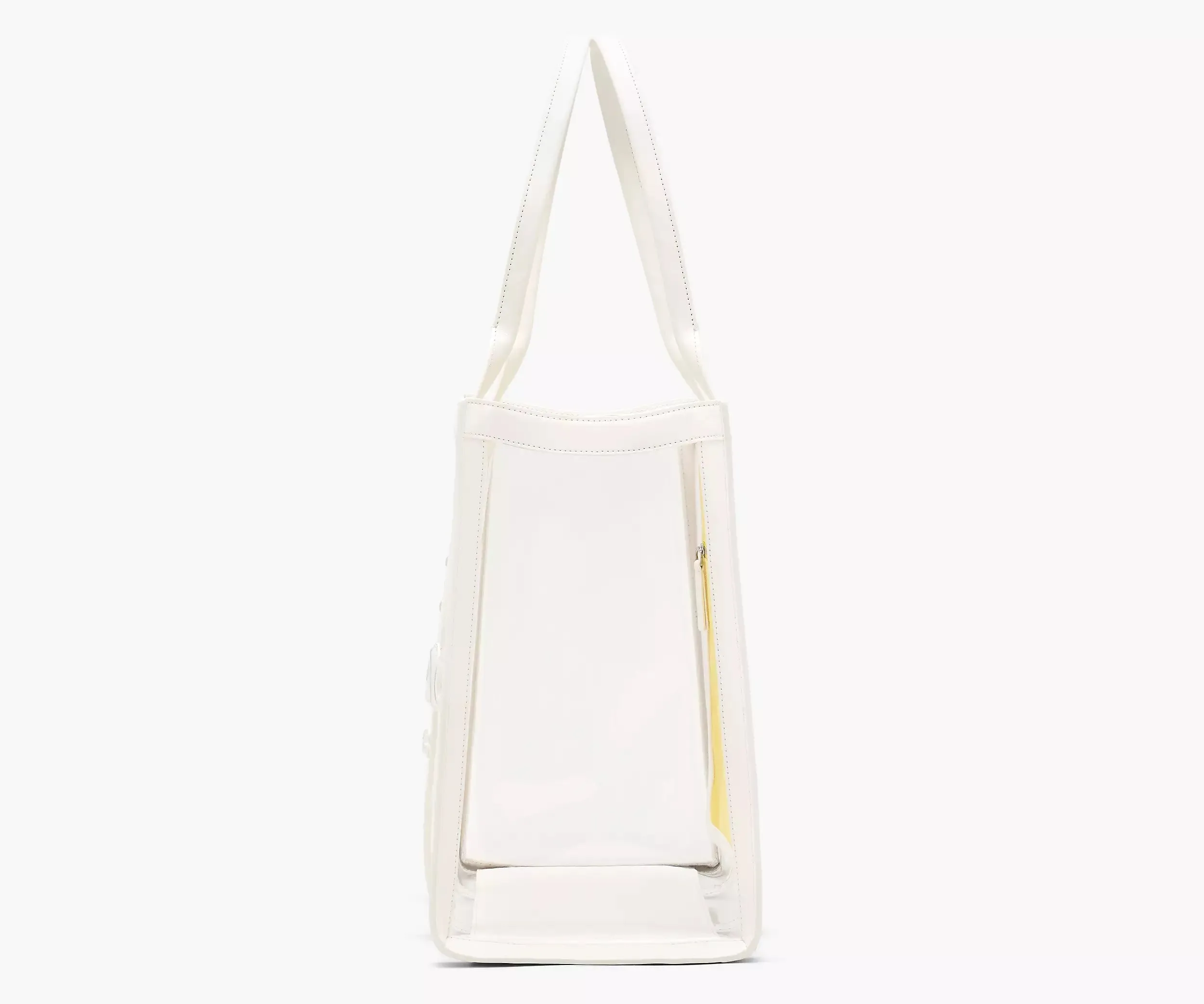 The Clear Large Tote Bag - White