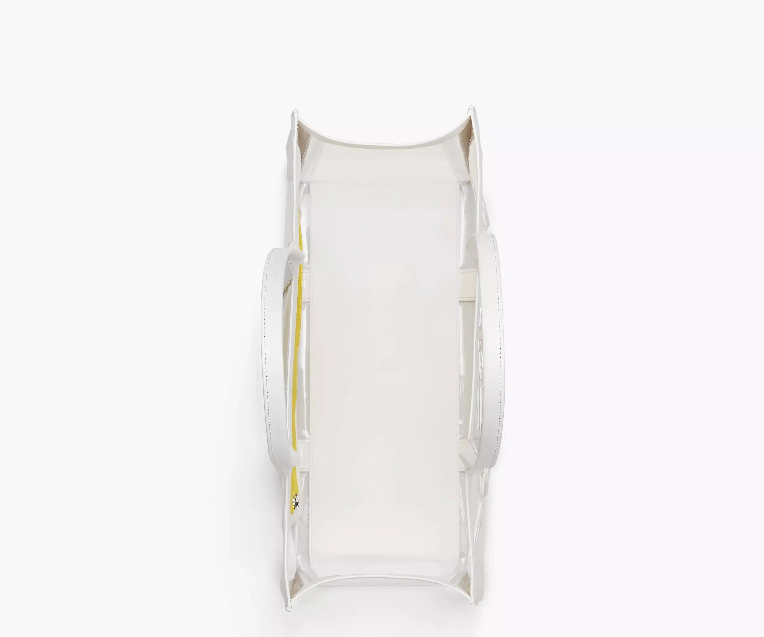 The Clear Large Tote Bag - White