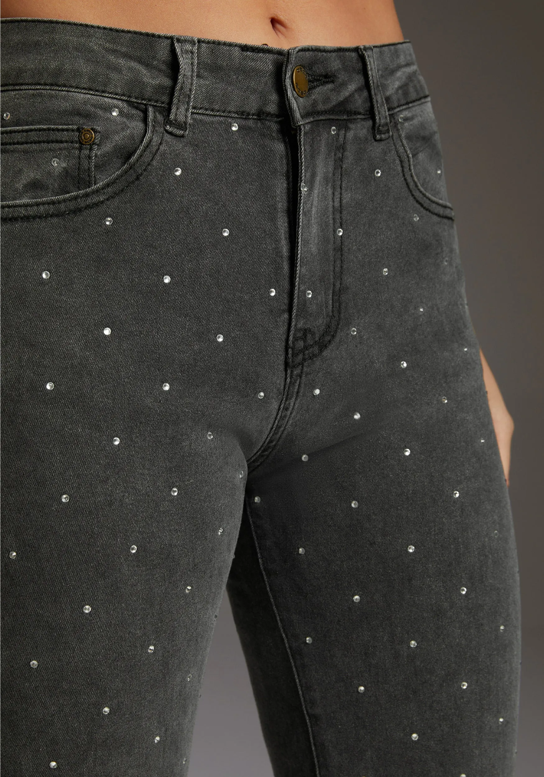 The Embellished Straight Leg