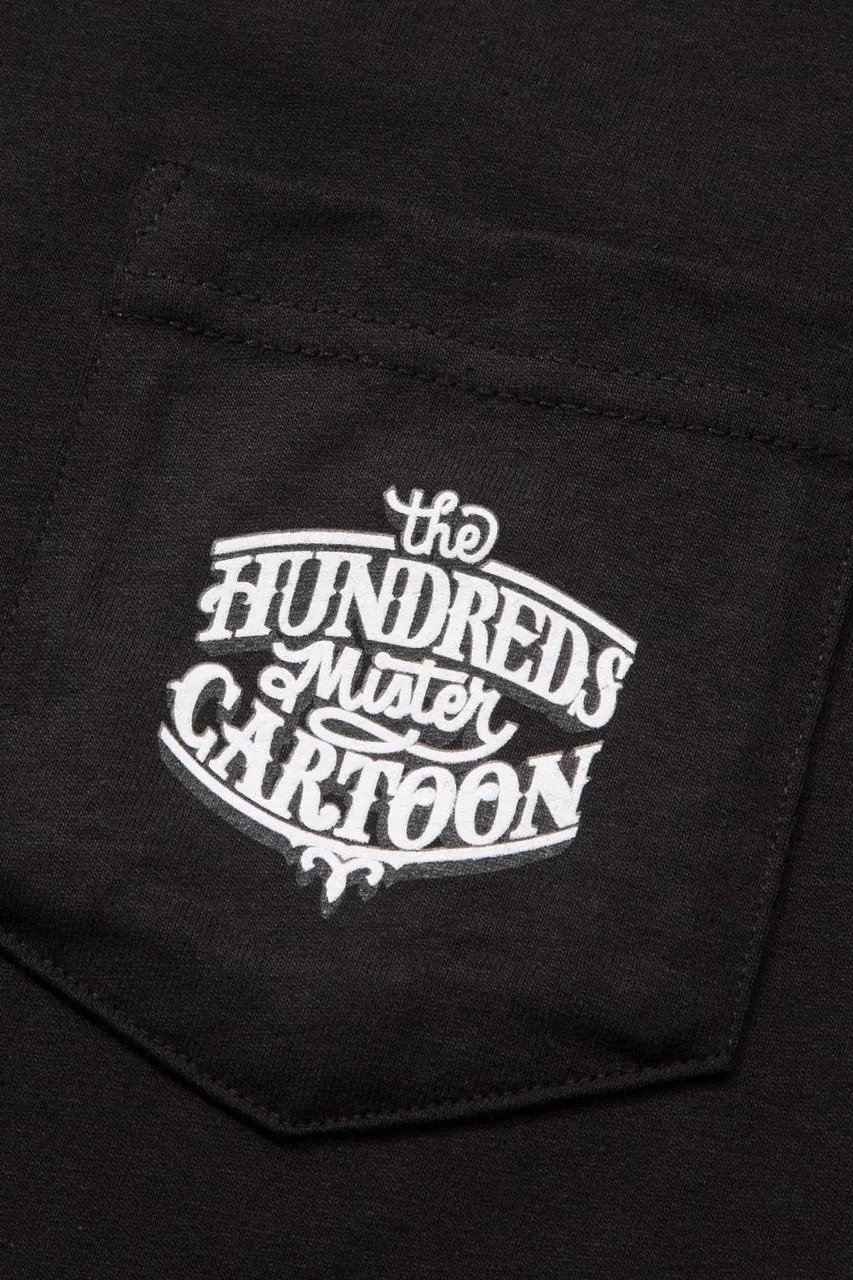 The Hundreds X Mister Cartoon Clown Pocket Tee (Black)