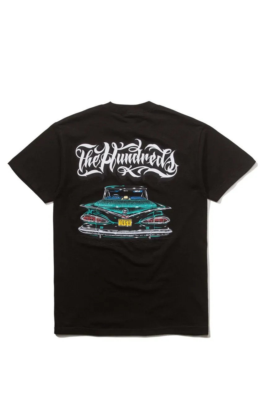 The Hundreds X Mister Cartoon Fifty Nine tee ( Black)