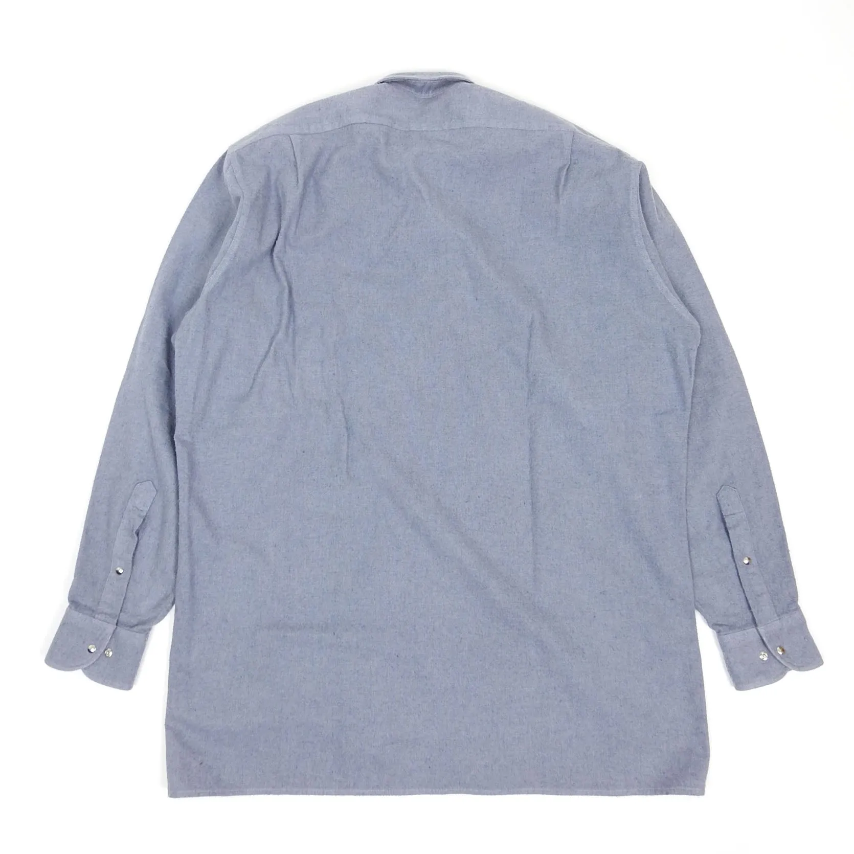 Thierry Mugler Snap Button Bib Shirt Size Large