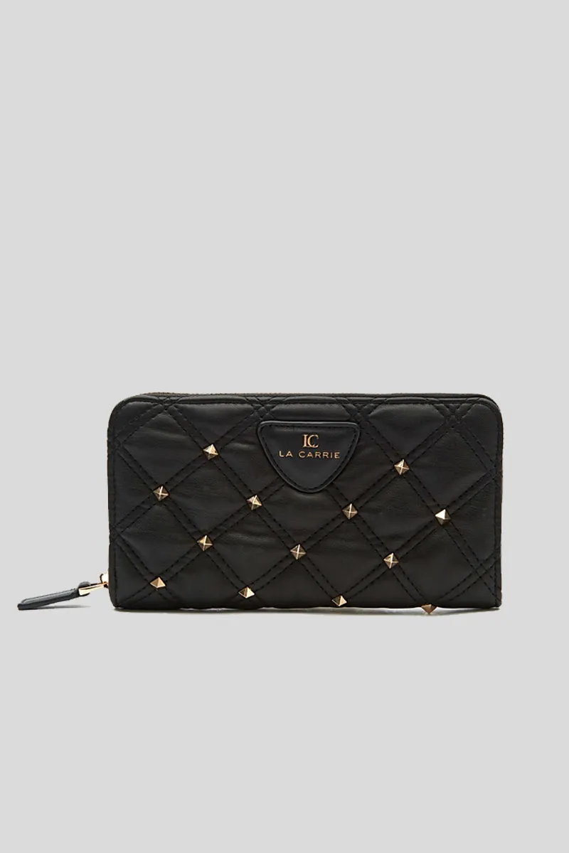 Tinette Big Wallet Synthetic - Black