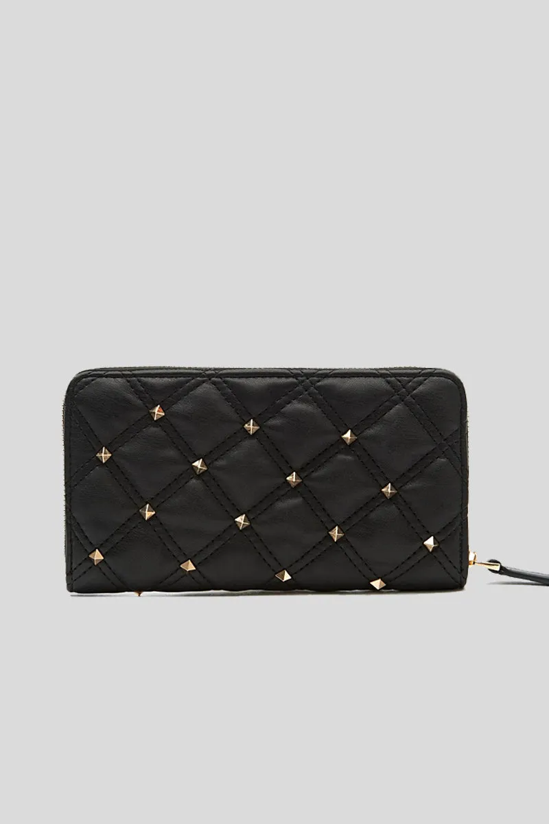 Tinette Big Wallet Synthetic - Black