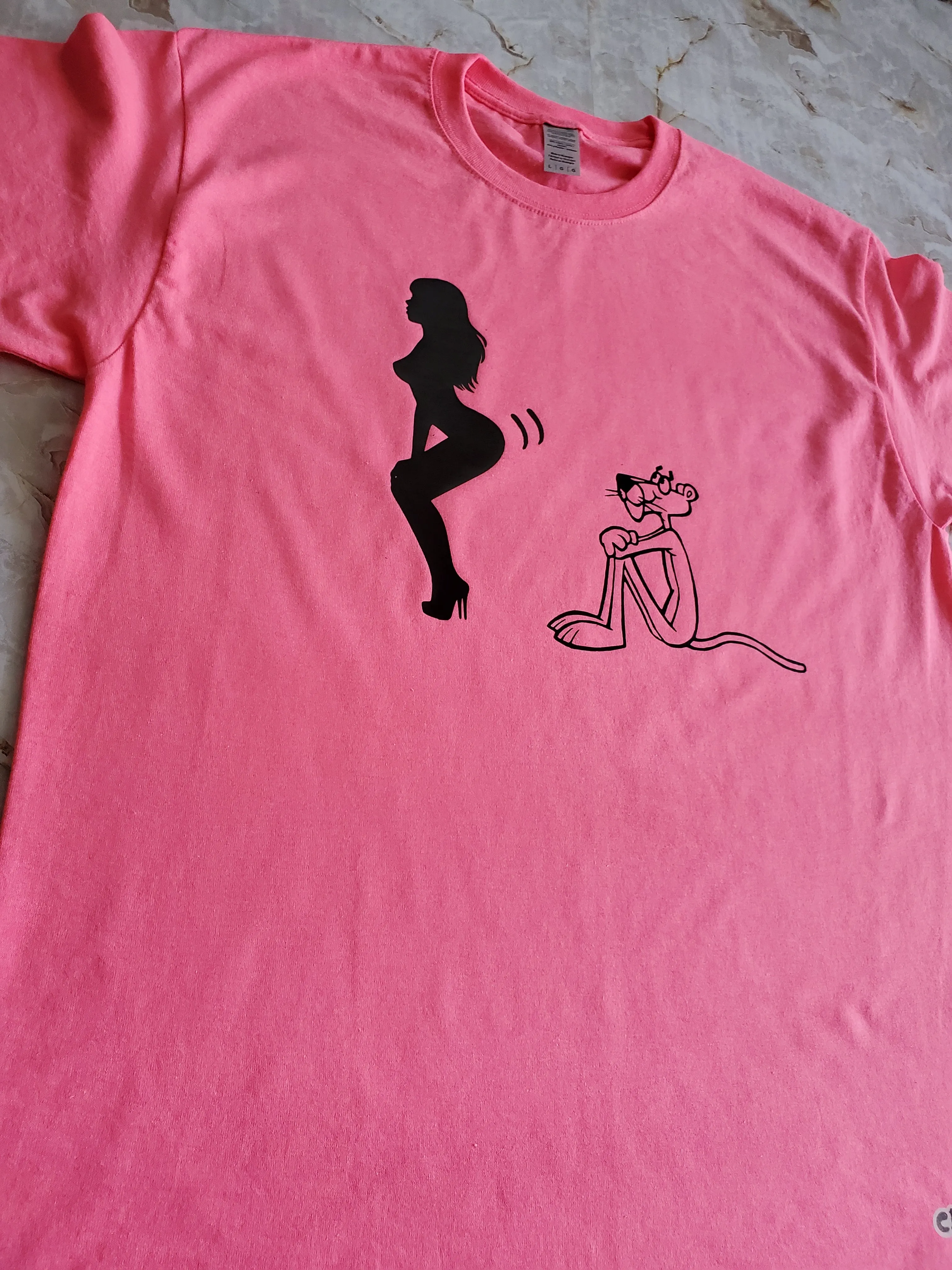 Twerk Som' Pink Panther T-Shirt