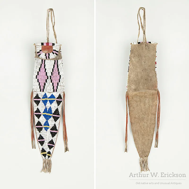 Ute Beaded Tab Bag