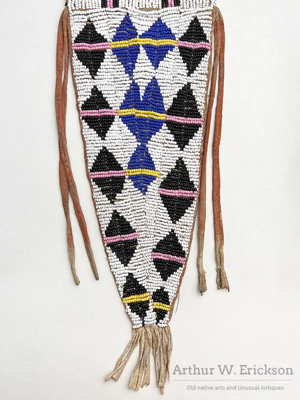 Ute Beaded Tab Bag