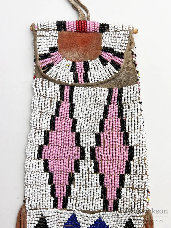 Ute Beaded Tab Bag