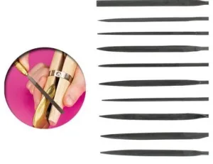 VALLEJO TOOLS: SET OF 10 NEEDLE FILE