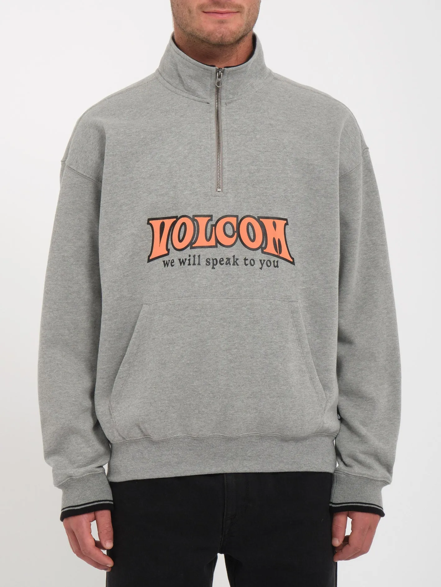 Varsity Sweatshirt - HEATHER GREY