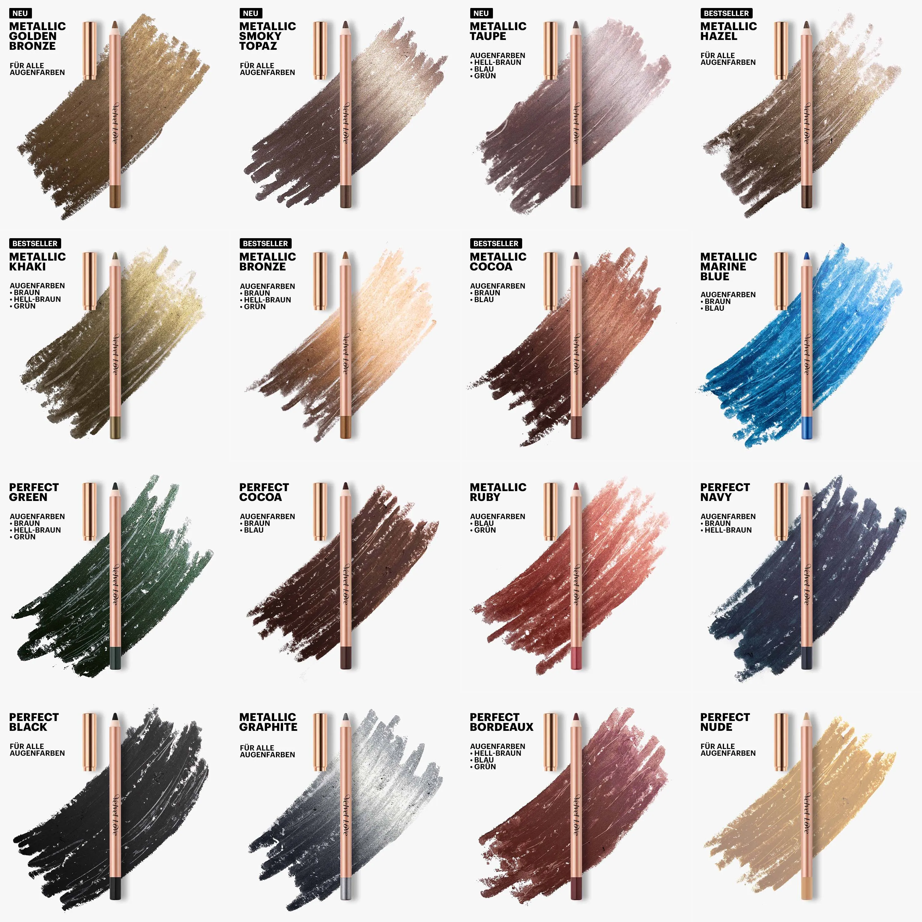 Velvet Love Eyeliner Pencil (Metallic Smoky Topaz)