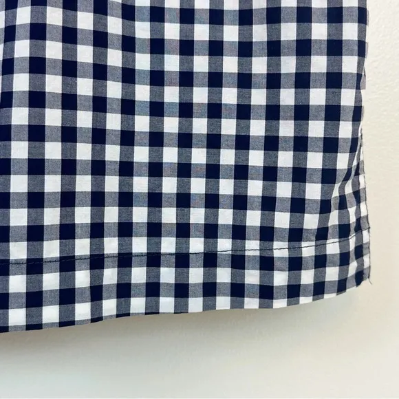 Vineyard Vines Gingham Contrasting Placket Shirt Dress 10