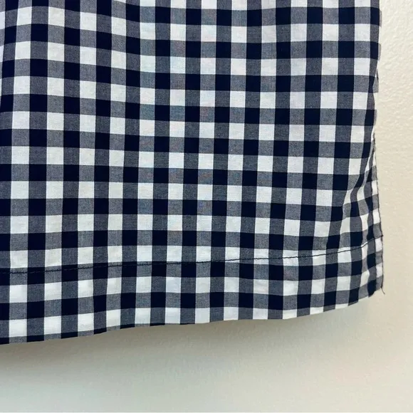 Vineyard Vines Gingham Contrasting Placket Shirt Dress 10