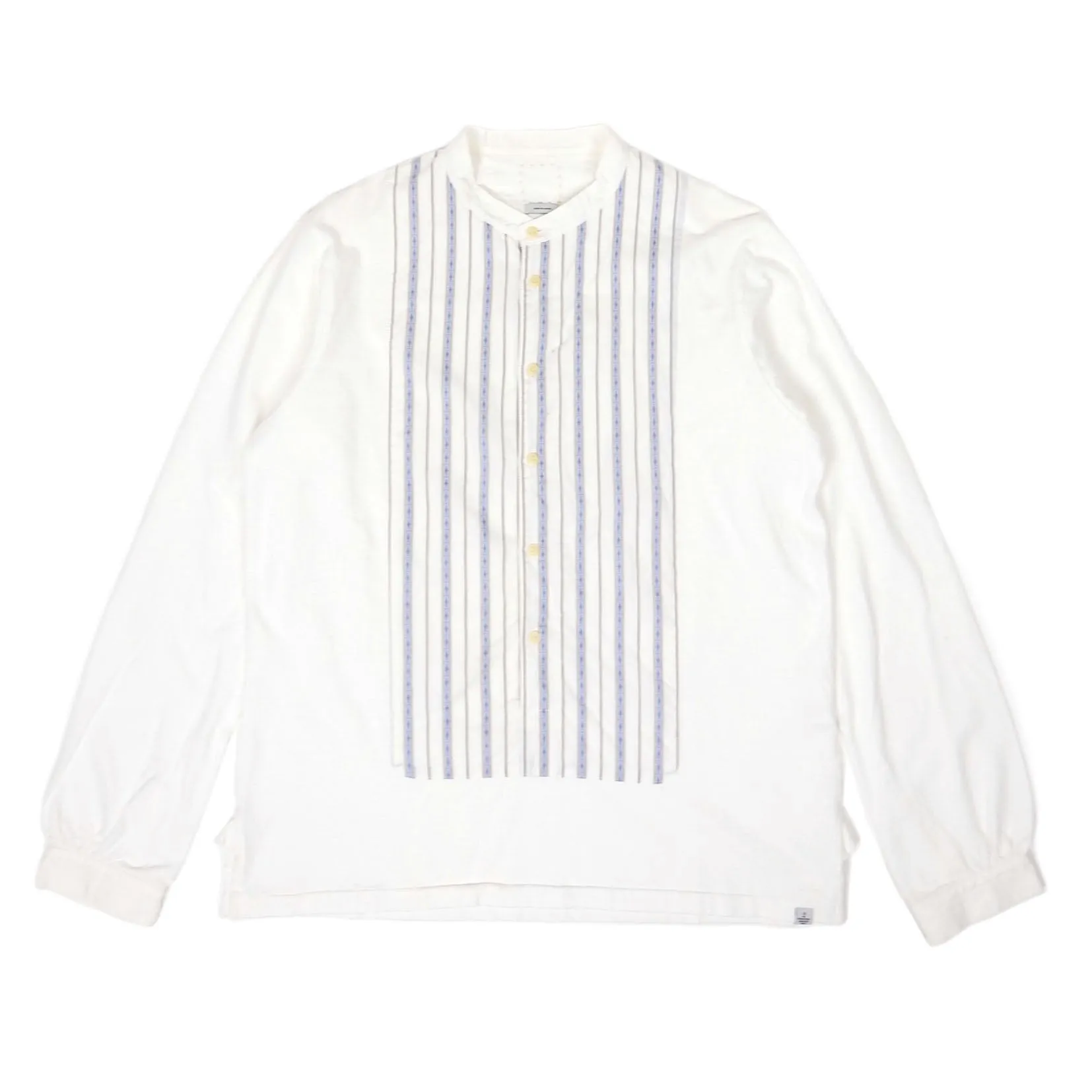 Visvim White Stripe Button Up Size 4