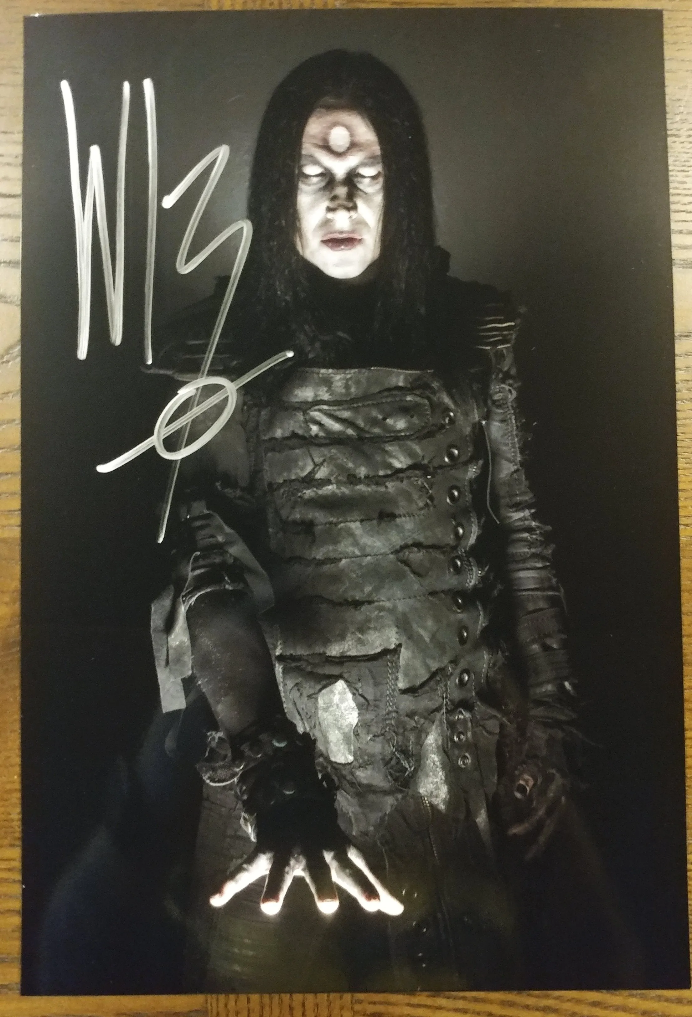 Wednesday 13 - Omen - signed limited edition 8x12 metallic print