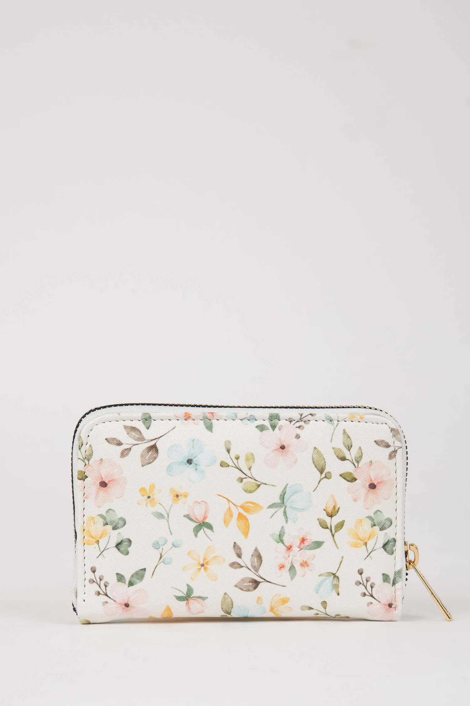 Women's Floral Patterned Artificial Leather Wallet