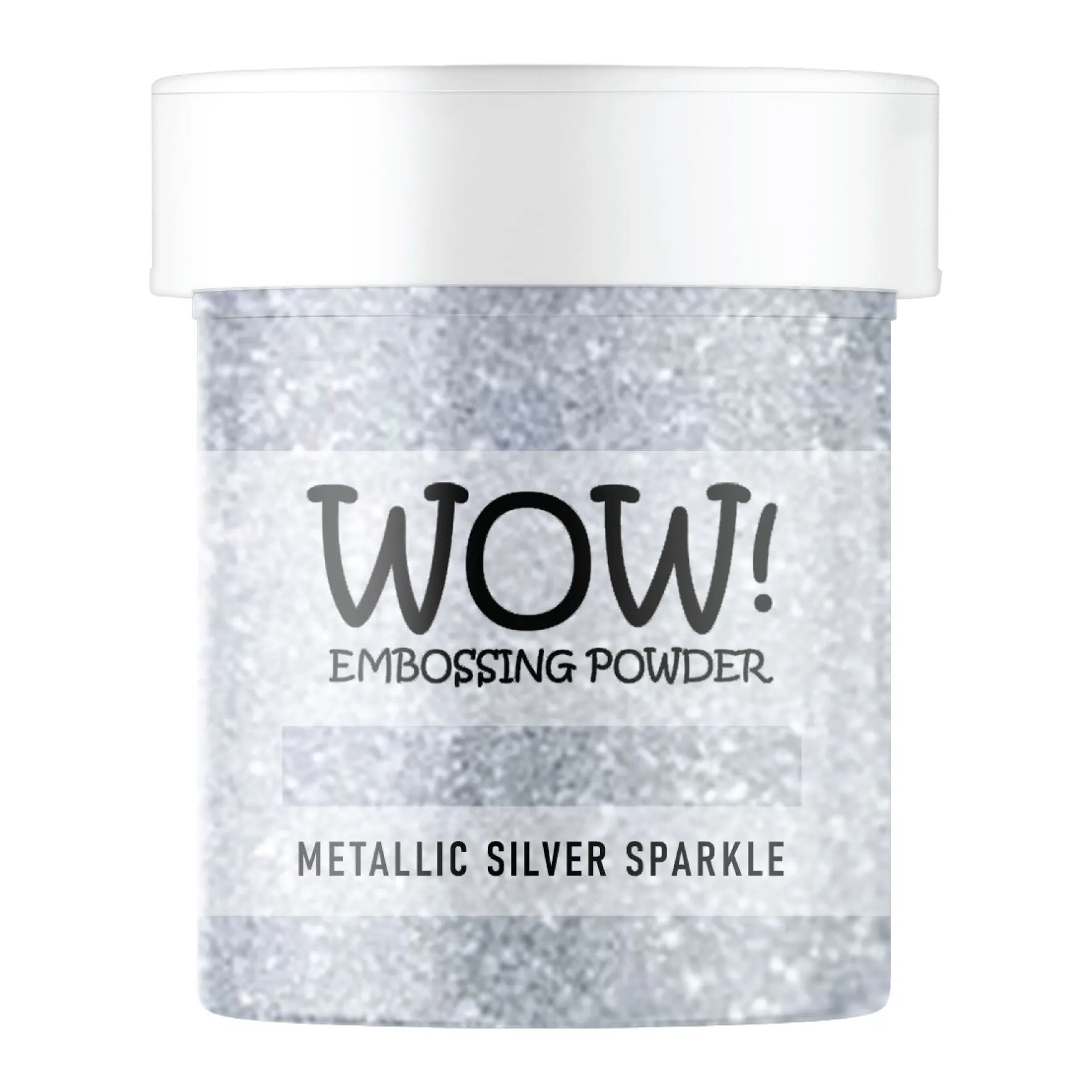 WOW Embossing Glitter Metallic Silver Sparkle