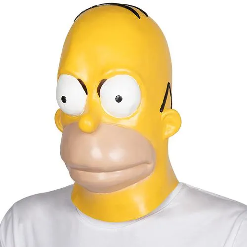 Yellow Cartoon Mask