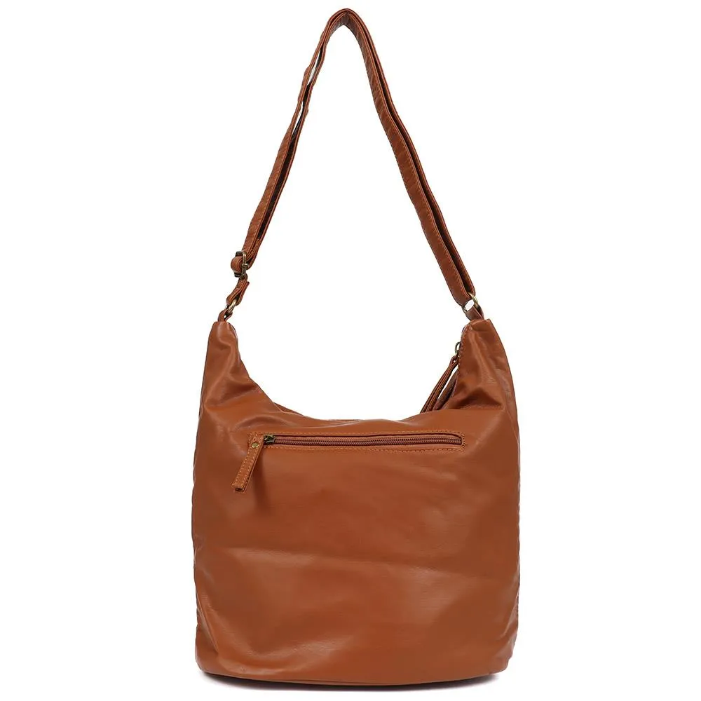 Zip Detail Shoulder Bag - WAHT38007 / 324 538