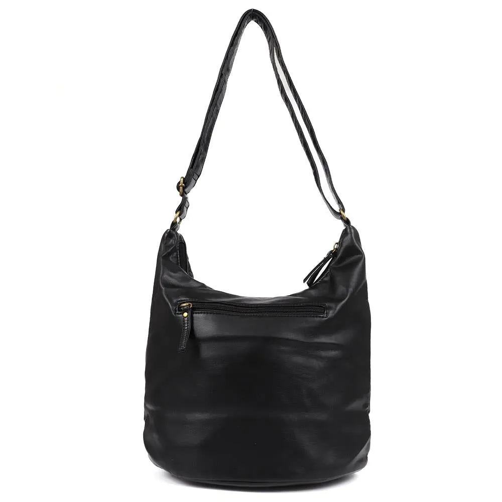 Zip Detail Shoulder Bag - WAHT38007 / 324 538